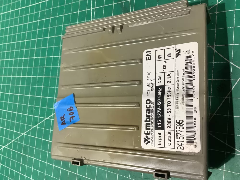 Refrigerator Inverter Board VCC3 1156 QA F 06 241577505 AZ196846 | AR707