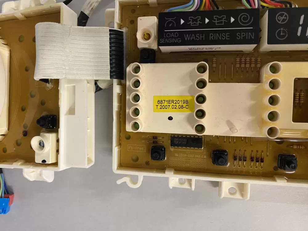 LG 6870EC9230A 6871ER2019B Washer Control Board AZ220964 | BKV972