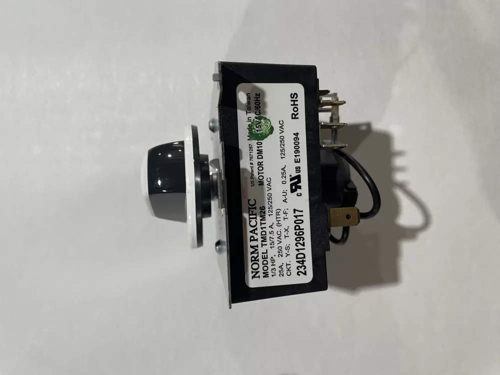 Kenmore General Electric WE4M521 WE04X22654 Dryer Timer AZ176188 | KM2618