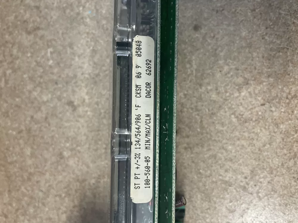 Dacor 100-560-05 62692 Oven Range Display Control Board AZ24127 | KM713