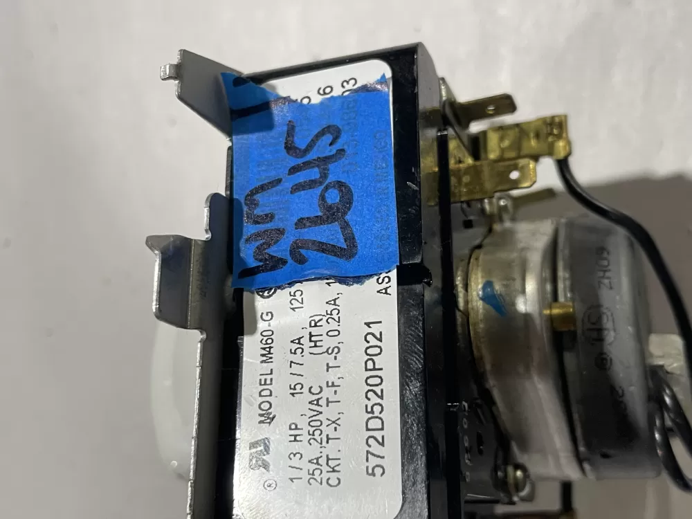 GE 572D520P021 WE4M271 Dryer Timer AZ186643 | Wm2645