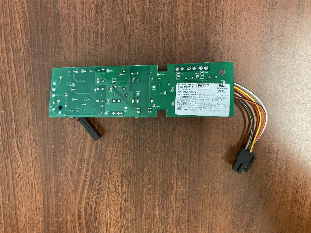 Whirlpool W10306786 Refrigerator LED Inverter Board Box AZ46150 | BK1776