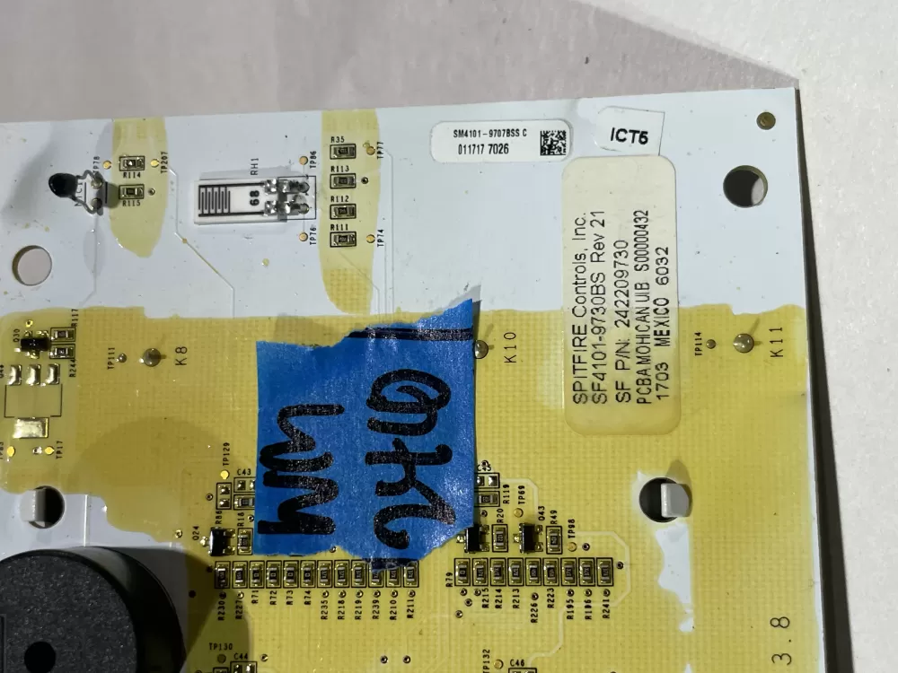 Frigidaire AP6285796 Refrigerator Display Control Board P# AZ143372 | Wm2410