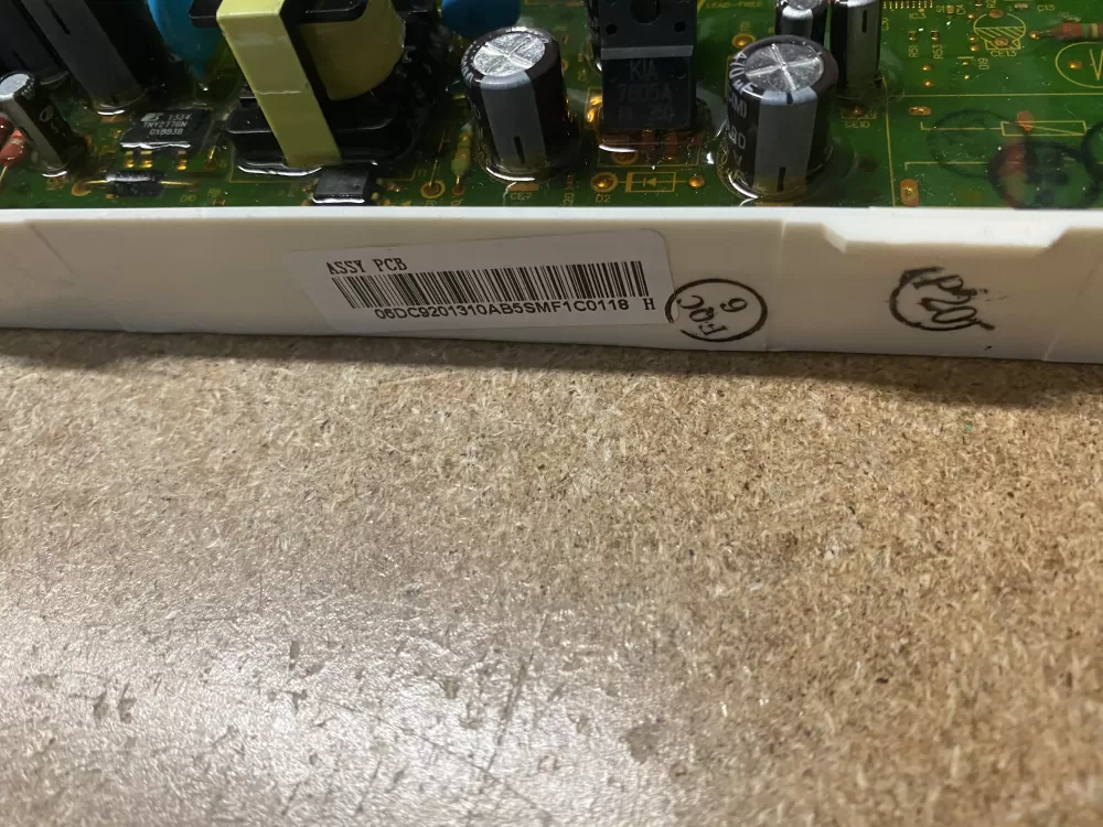 Samsung DC92-01310A Dryer Control Board AZ1288 | BK859