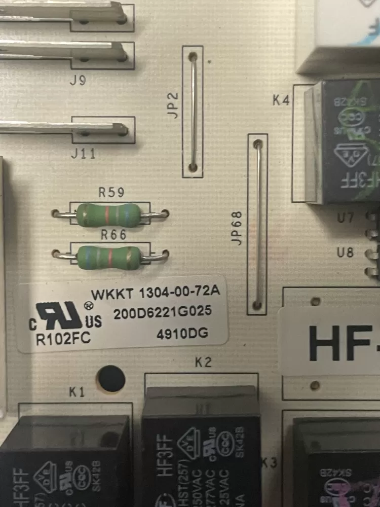 GE WR55X11072 Refrigerator Control Board AZ23525 | WM1046