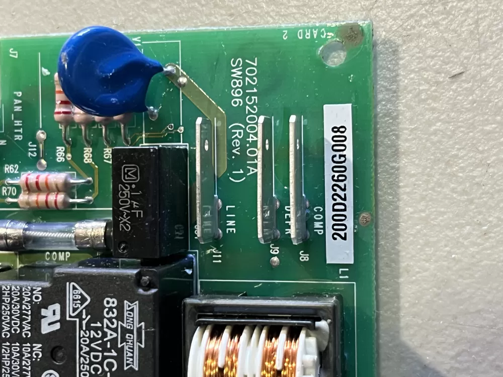 GE 200D2260G008 PD00074367 AP7188100 Refrigerator Control Board AZ44247 | V429