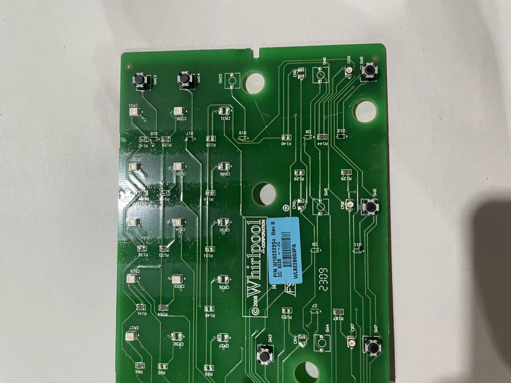 Whirlpool W10222204 Dryer Control Board W10222204 AZ171064 | KM469