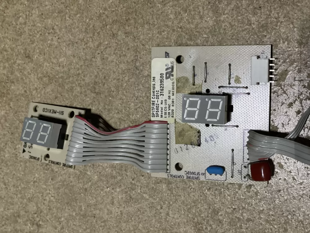 Frigidaire Kenmore AP2126658 Range Control Board Interface AZ28478 | KM229