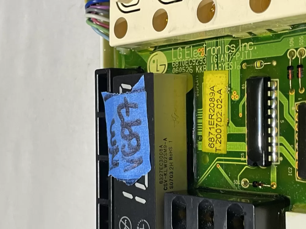 LG 6871ER2089A AP4439343 AH3529971 Washer Control Board AZ120193 | Wmv697
