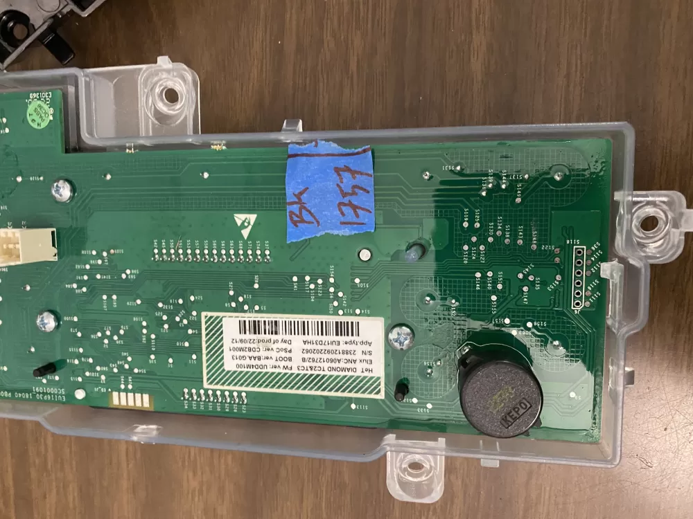 Electrolux A06012762 PB0001090/006 Washer Control Board AZ44017 | BK1757