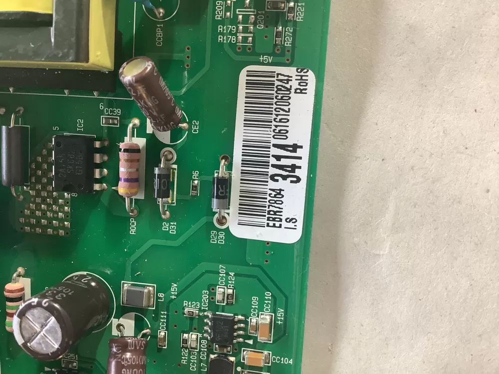 LG EBR78643414 EBR84433501 Refrigerator Control Board AZ150458 | BGV772
