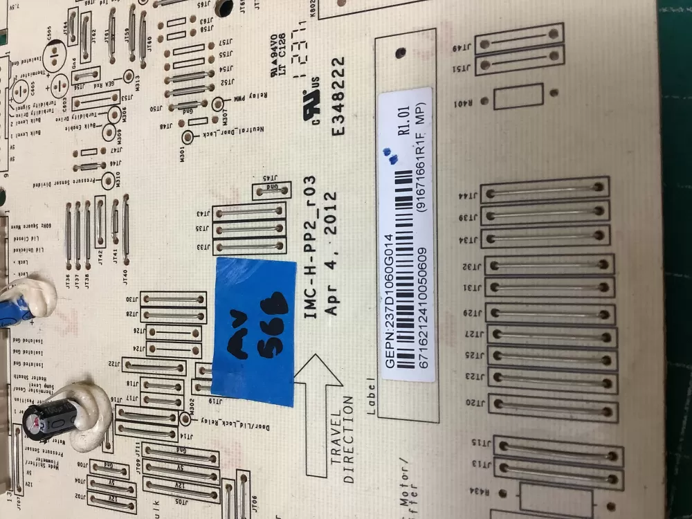 GE 237D1060G014 Washer Control Board AZ226098 | ARV568