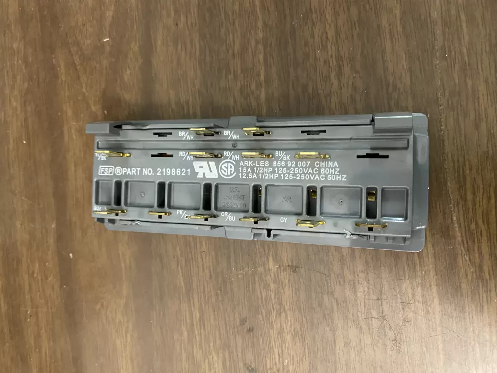 Whirlpool Maytag 2198621 Refrigerator Control Board Dispenser AZ85905 | BK771