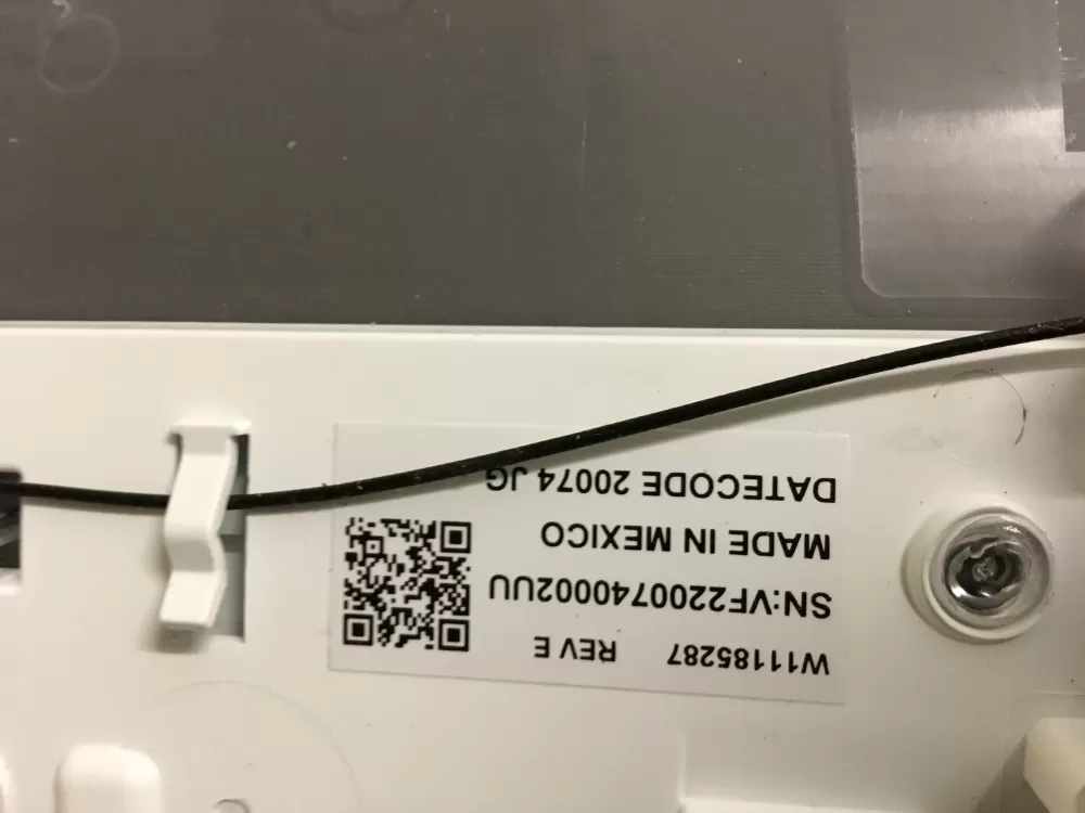 Whirlpool W11185287 Washer Control Board Touchpad Panel AZ14337 | NRV312