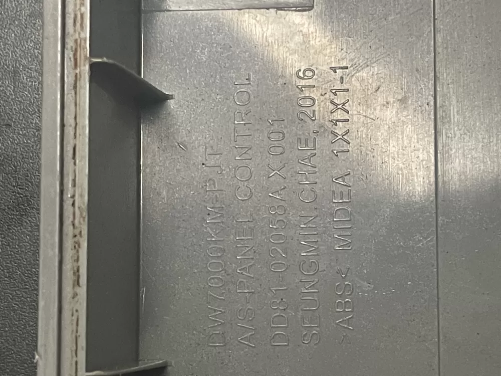 Samsung DD81-02058A Dishwasher Control Board AZ21076 | WMV99