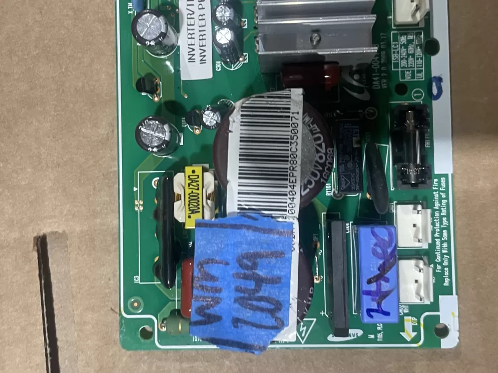 Samsung DA41-00614F DA41-00411B Refrigerator Control Board AZ89726 | Wm2049