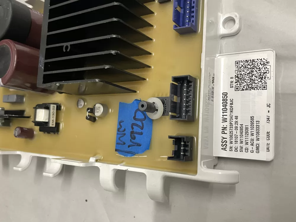 Whirlpool W11130238 W11040850 Washer Control Board AZ207791 | Wmv920