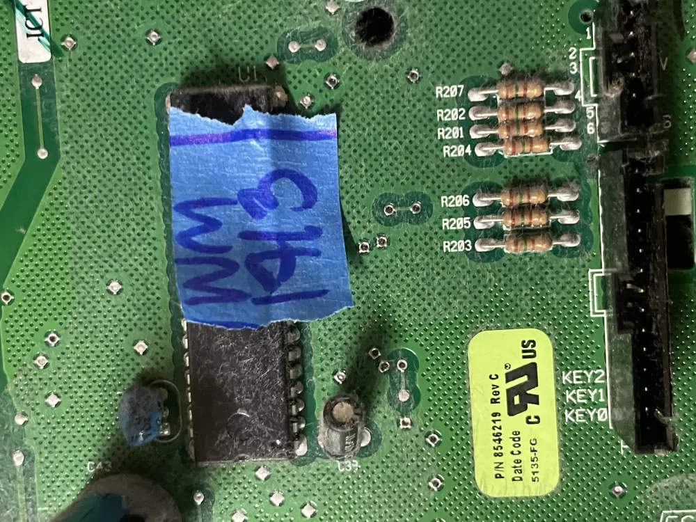 Whirlpool WP8546219 Dryer Control Board AZ41147 | Wm1712