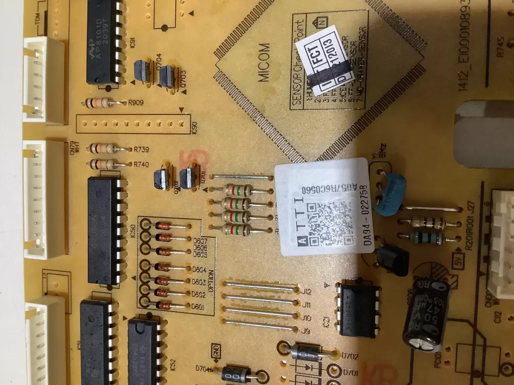 Samsung DA92-00484B DA94-02275B Refrigerator Control Board AZ143745 | ZC2416