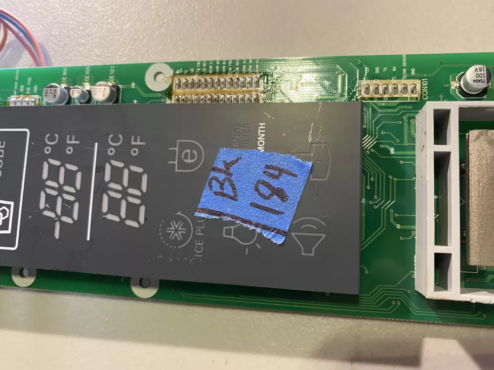 LG EBR65749303 Refrigerator Control Board Dispenser Panel AZ37297 | BK184