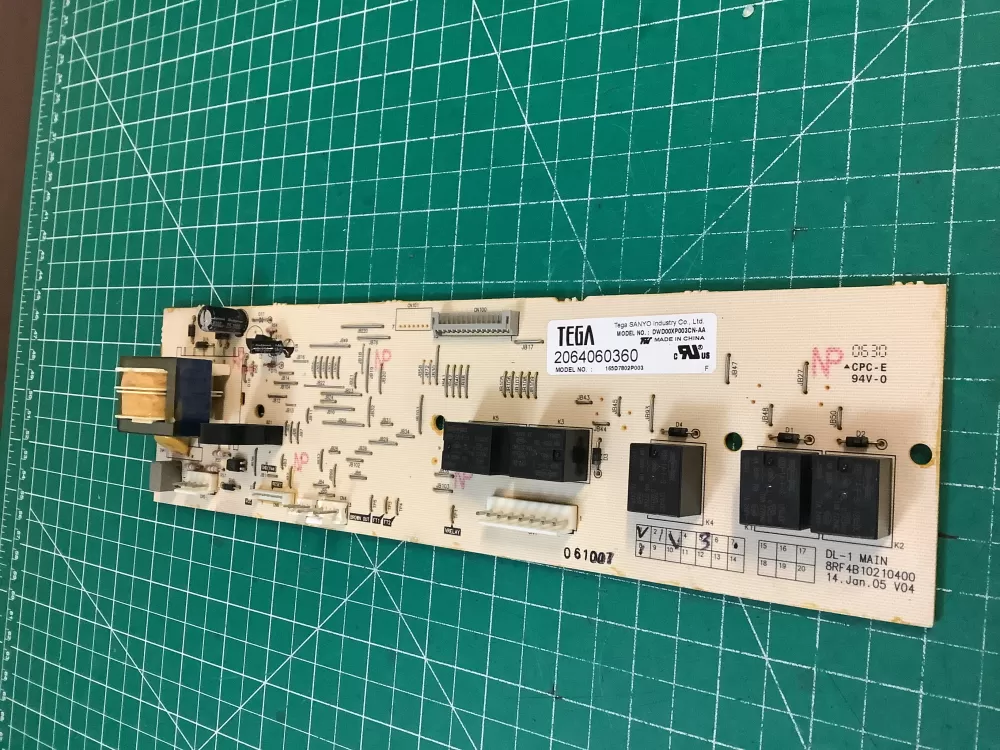 GE 165D7802P003  WD21X10247 Dishwasher Control Board