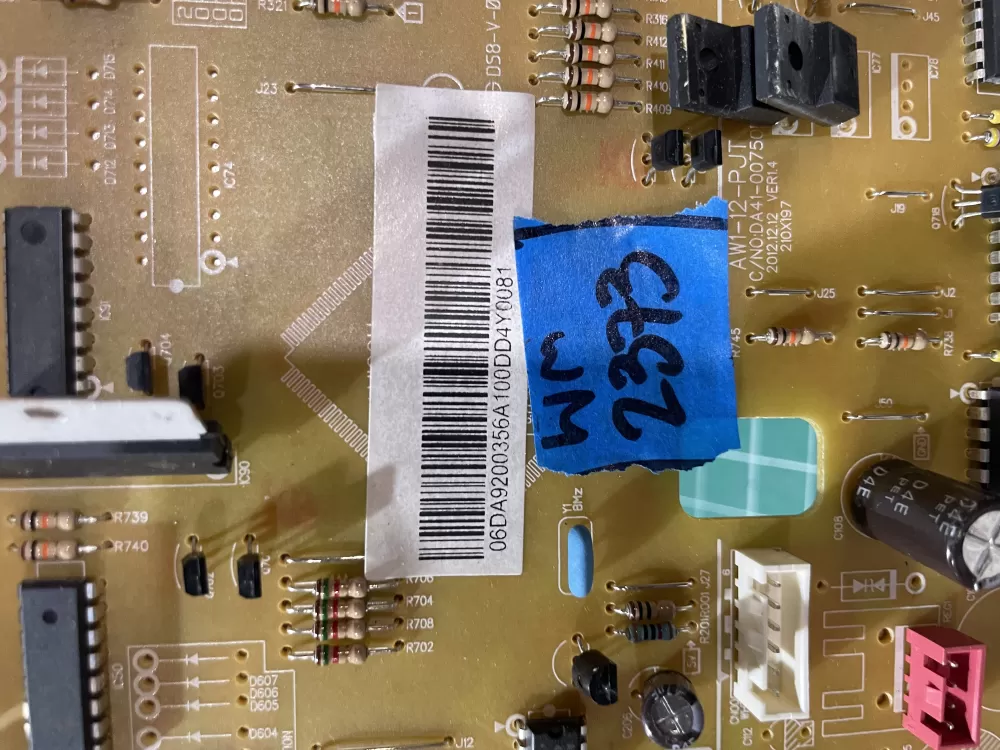 Samsung DA92 00356A DA41 00750B Refrigerator Control Board AZ188317 | Wm2373