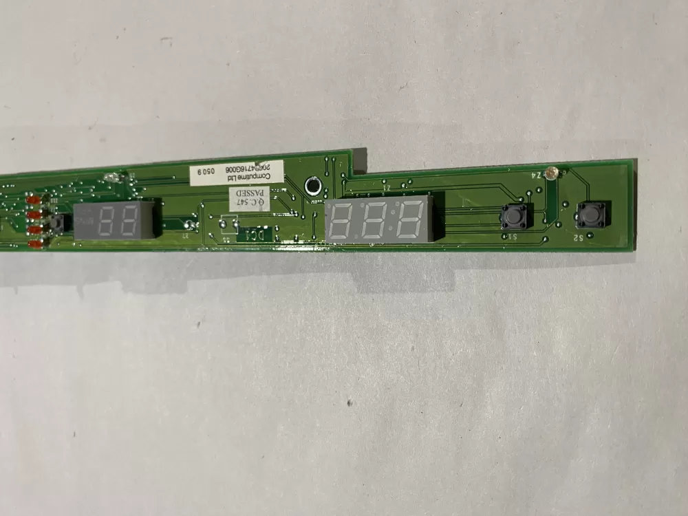 GE 200D4716G006 Refrigerator User Interface Control Board AZ162264 | BK303