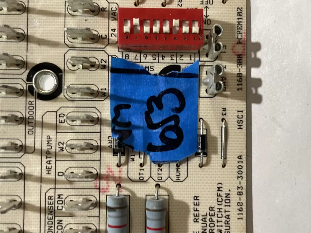 Goodman Amana 1168 300 Pcbem102 Furnace Control Board Ecm AZ179084 | Wm653