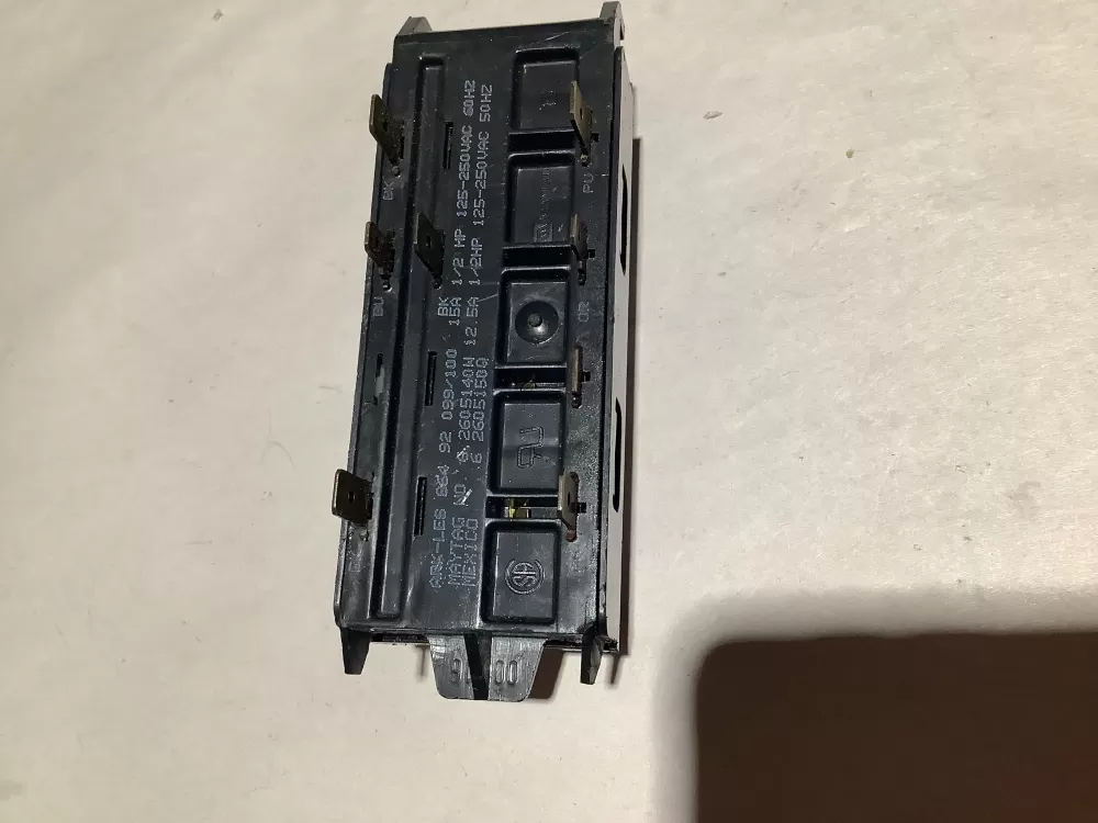 Maytag Whirlpool 63096460 Dishwasher Switch AZ161362 | BG271