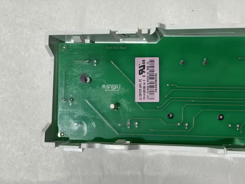 Whirlpool w10099600 Dryer Control Board Panel Interface AZ146130 | KMV264