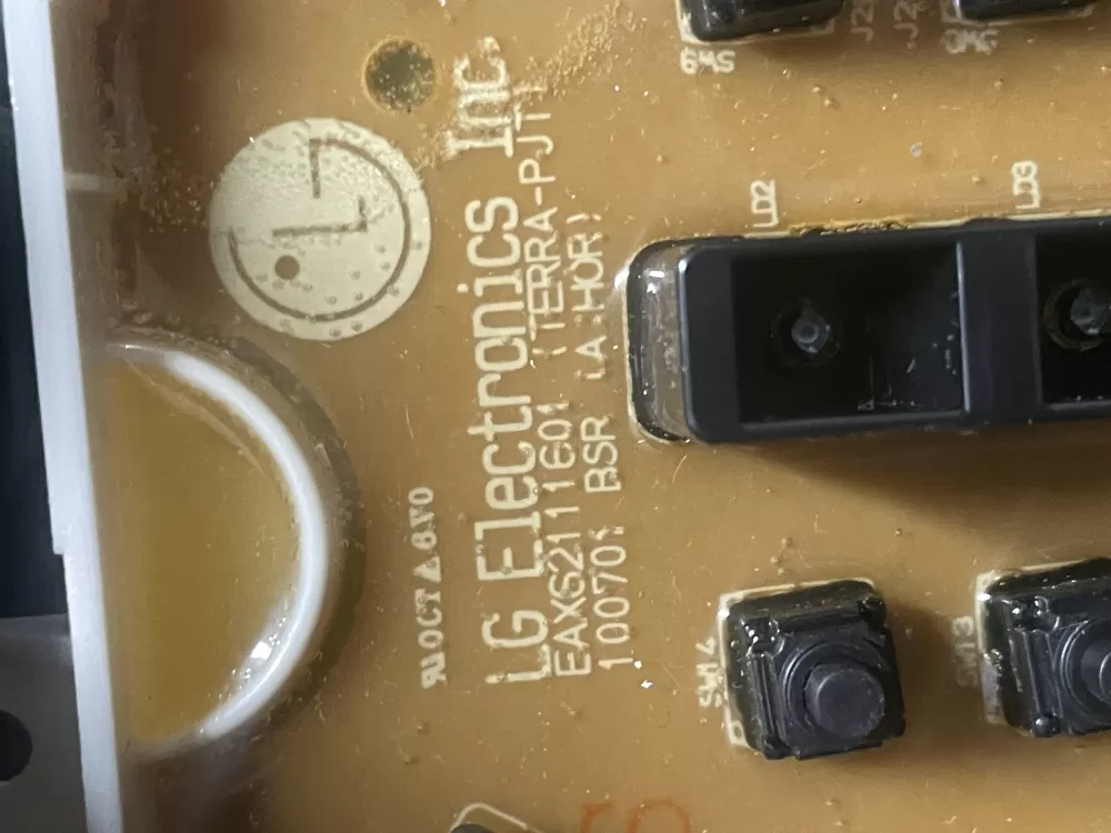 LG WASHER CONTROL BOARD PART# EBR67460502 LG3110123 AZ17354 | WMV94