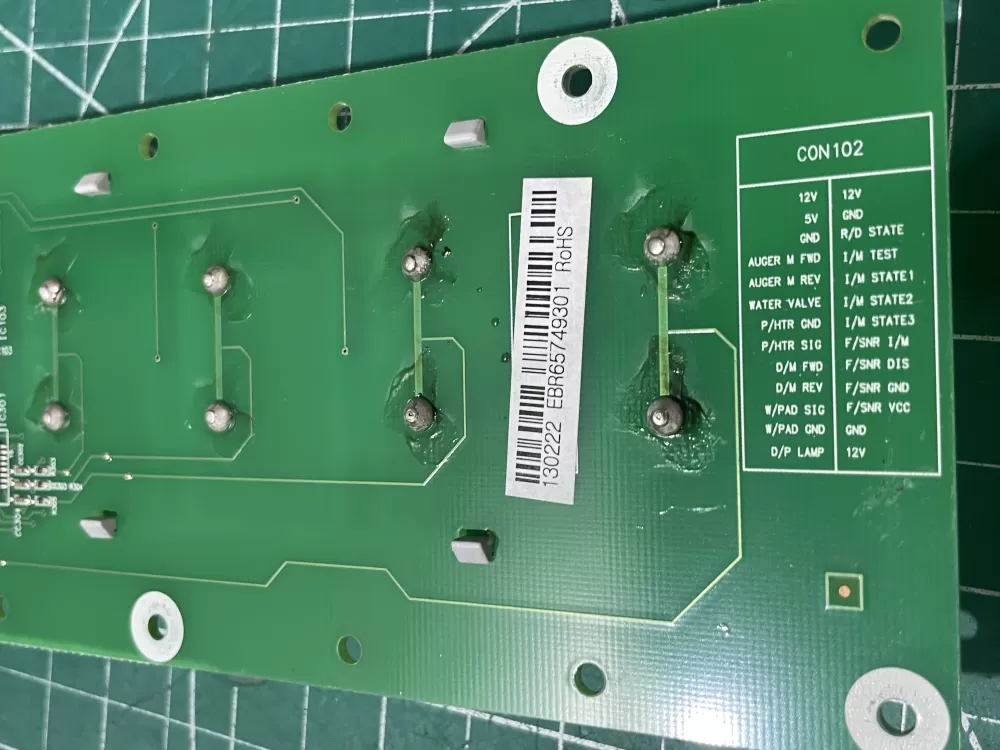 LG EBR65749301 Refrigerator Dispenser Control Board AZ192565 | Wm373