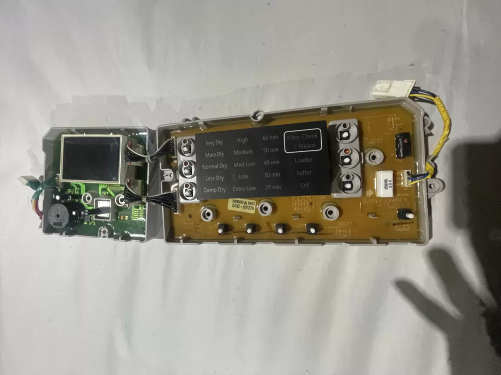 Samsung DC92-00127A Dryer Control Board