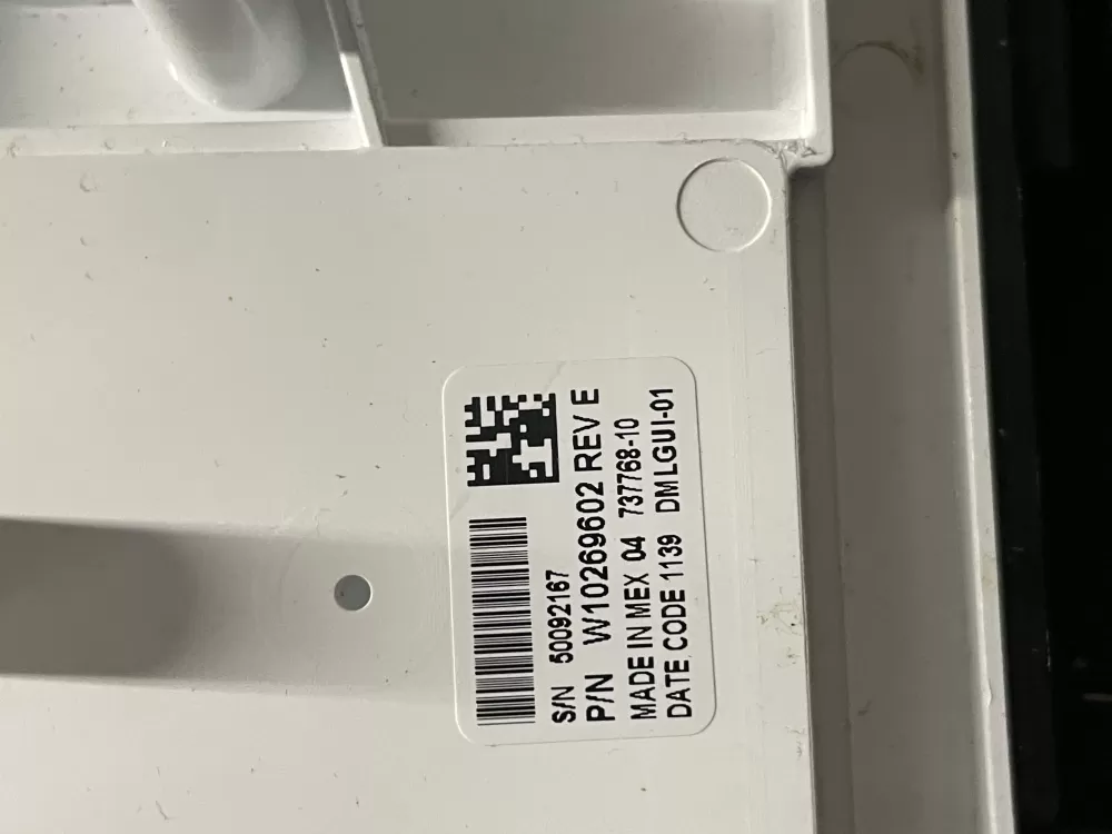 Whirlpool WPW10269602 Washer Control Board Interface AZ9290 | WMV243