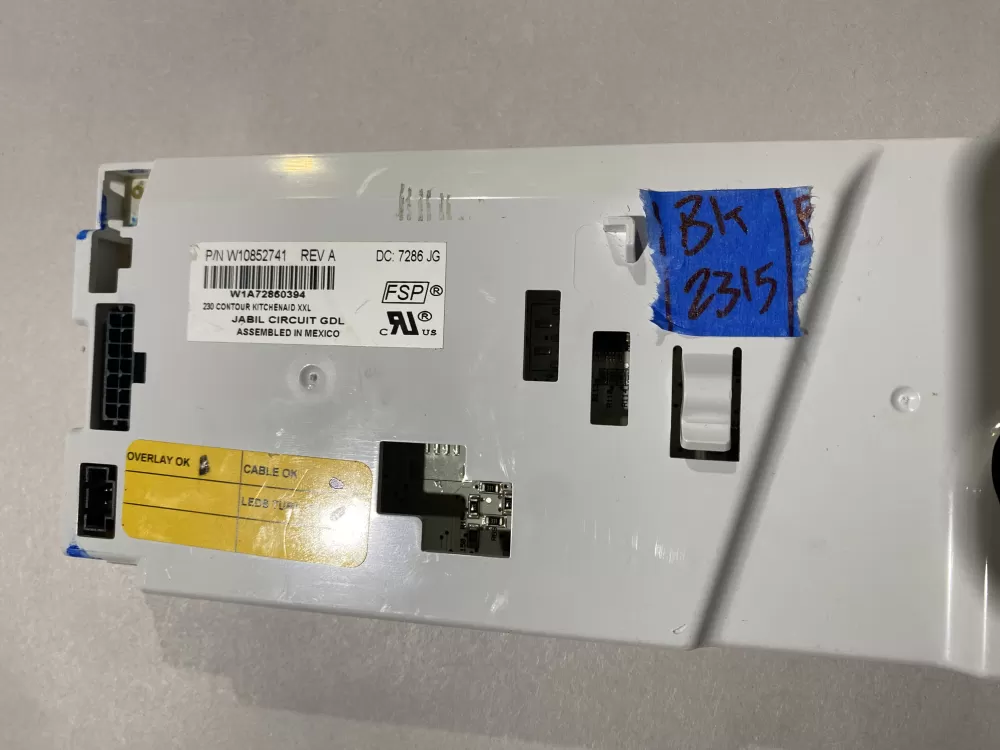 KitchenAid PS12711953 Refrigerator Control Board Dispenser AZ128530 | BK2315