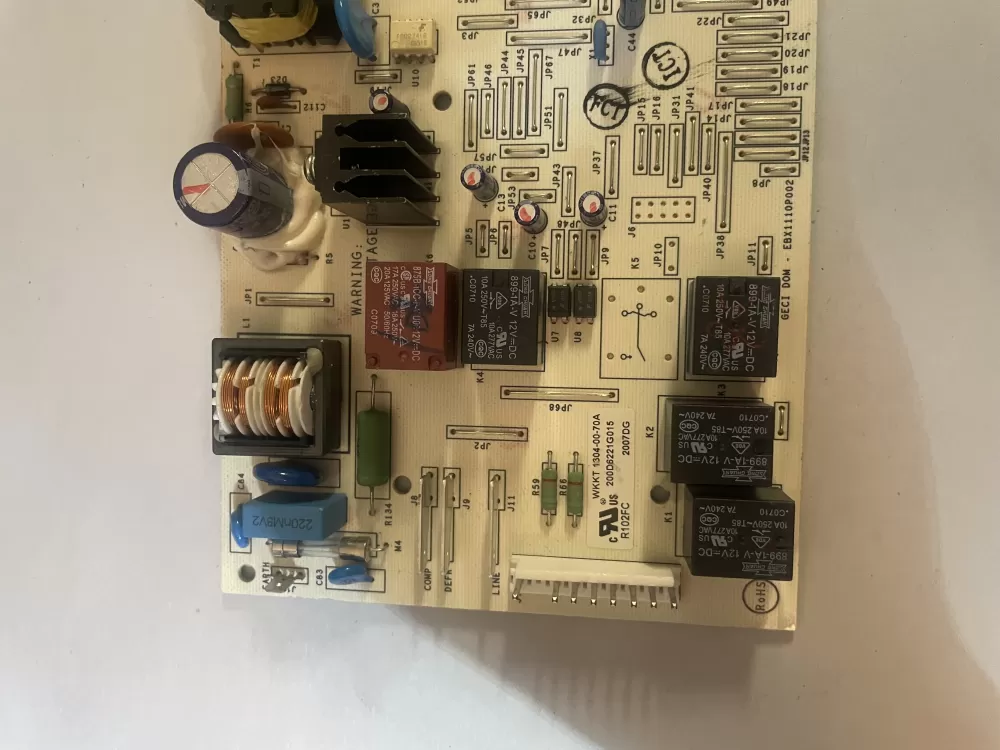 GE 200D6221G028 EBX1110P002 Refrigerator Control Board AZ189784 | KM1237