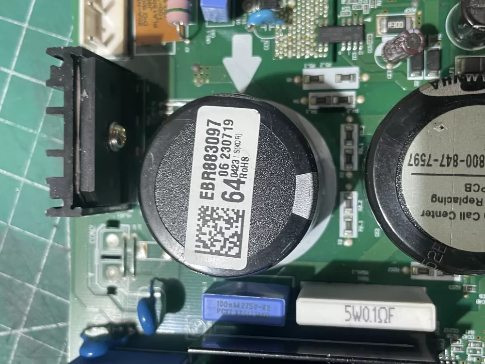 LG EBR88309764 Refrigerator Control Board AZ196556 | Wmv282