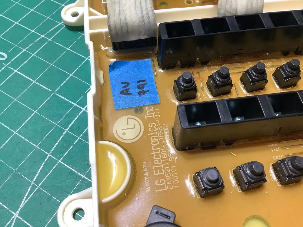 LG EAX62111601 EBR67460502 Washer Control Board Ebr67460503 / AZ186458 | AV791