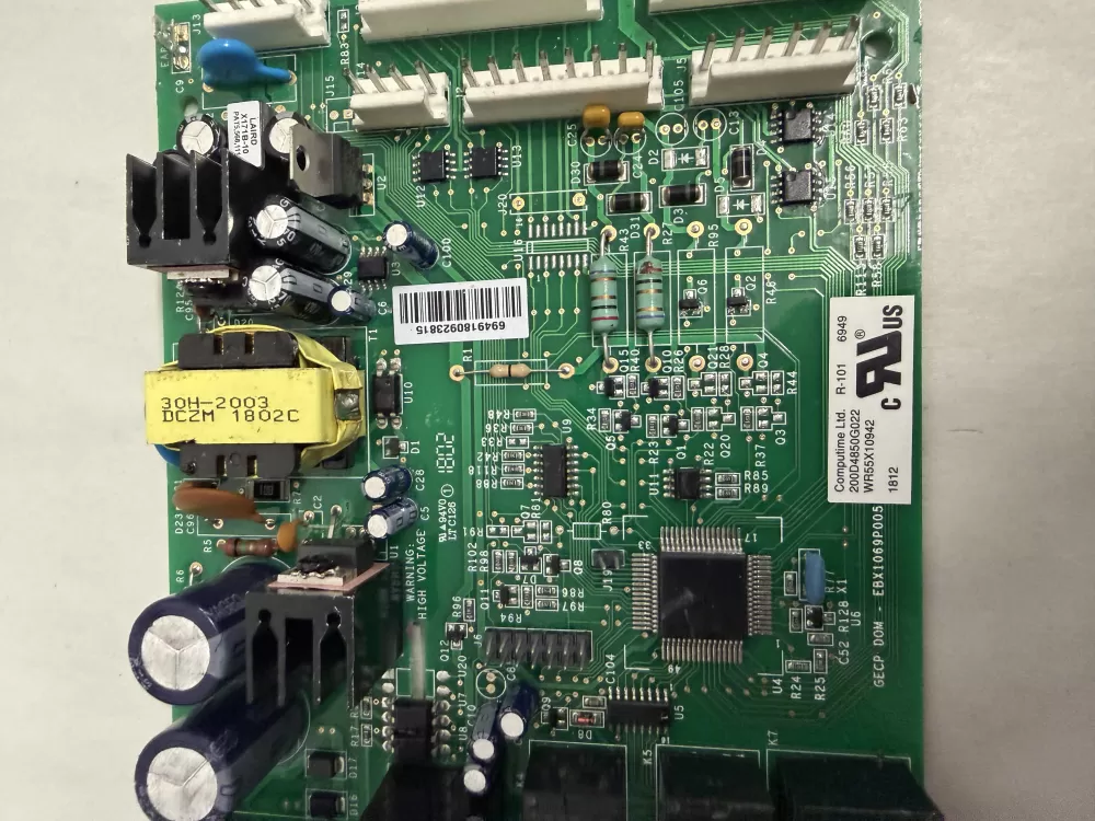 GE 200D6221G028 EBX1110P002 Refrigerator Control Board AZ217090 | KM2439