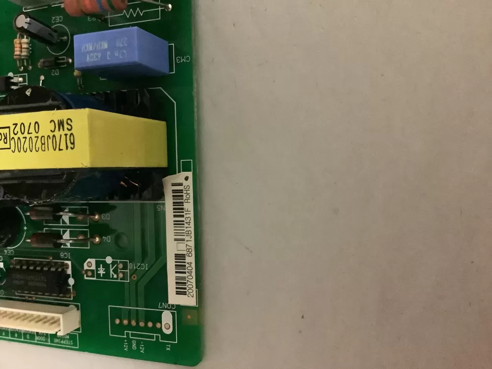 LG 6871JB1431F EBR34917110 Refrigerator Control Board AZ208513 | ZC138