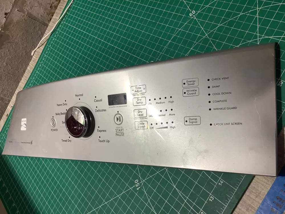 Kenmore W10793506 W10645167 W10645168 Dryer Control Board Panel Console