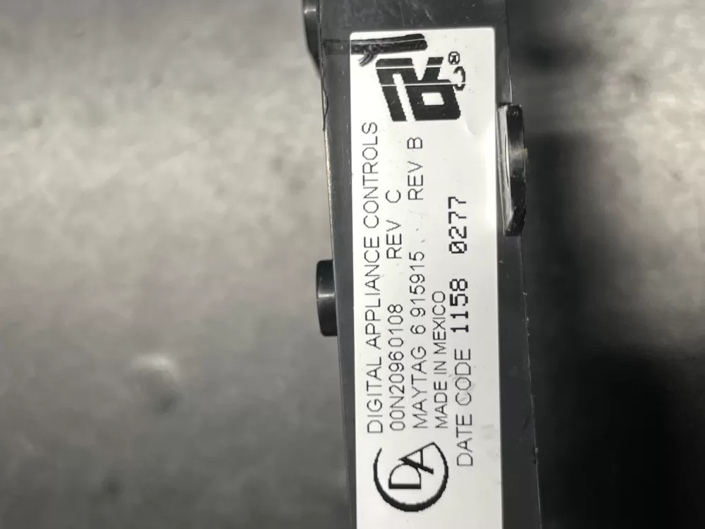 Maytag Amana 00N20960108 6 915915 Dishwasher Control Board AZ36719 | Wm392
