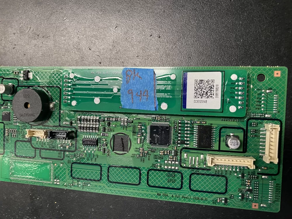 Samsung Wa50r5400av Washer Control Board Display Module AZ19881 | BK944