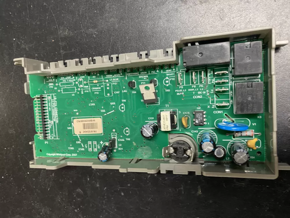 Whirlpool  Kenmore  Amana  Estate W10254542 W10298340 WPW10298340 W11202742 PS12349159 Dishwasher Control Board