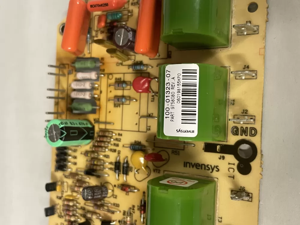 Whirlpool Amana 100 01323 07 9758080 Range Control Board AZ224720 | Wm2576