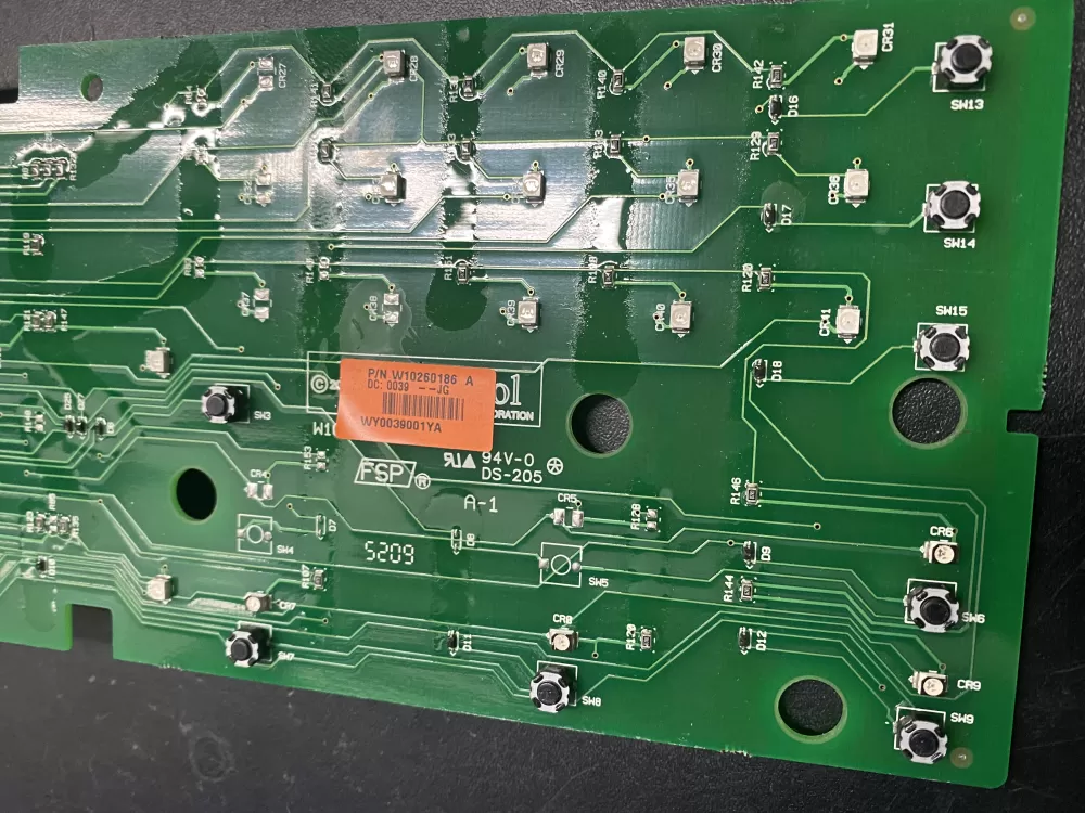 Whirlpool Maytag W10260186 W10258434 Washer Control Board AZ17238 | BK985