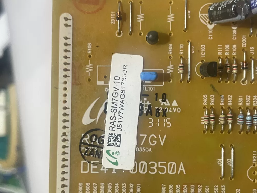 Samsung microwave control board RAS-SM7GV-10 AZ141190 | Wm2129
