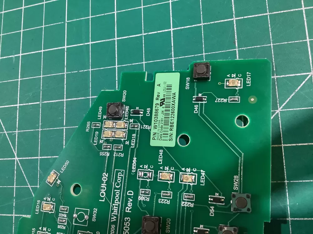 Whirlpool W10388679 W10388675 Dryer Control Board AZ151934 | NRV785
