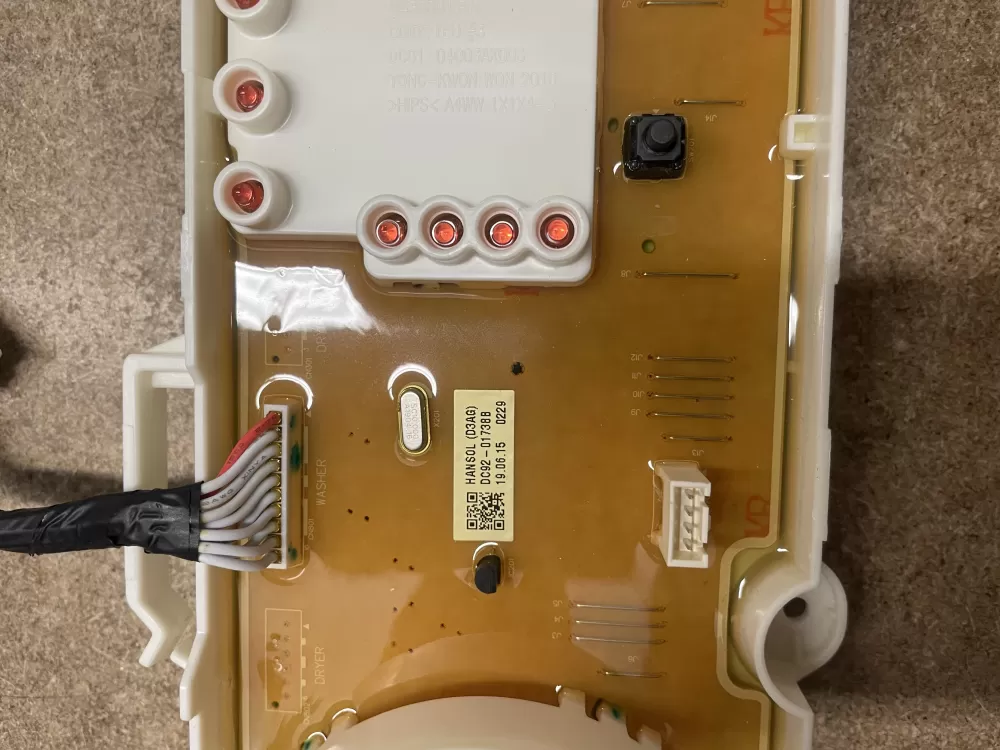 Samsung DC92 01738B DA92 02117A Washer Control Board AZ20489 | KMV323