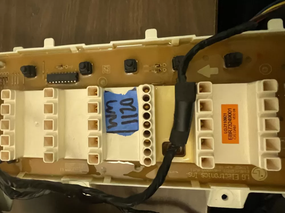 LG EAX64132201 EBR73249001 Washer Board AZ95142 | Wm1120